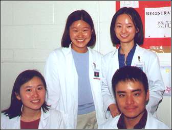 Margaret Mann, Monica Cheong, Diane Sun and Robert Shih
