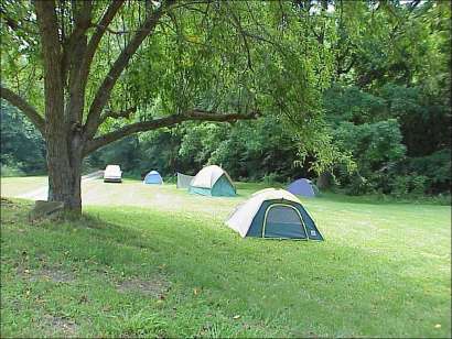 tents. 